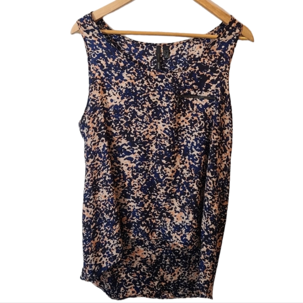 MNG Mango Tank Top Boho Printed  Lightweight Top